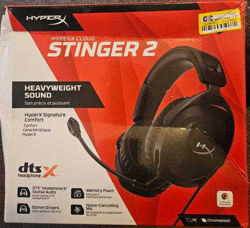 Hyperx cloud stinger gaming - hyperx,